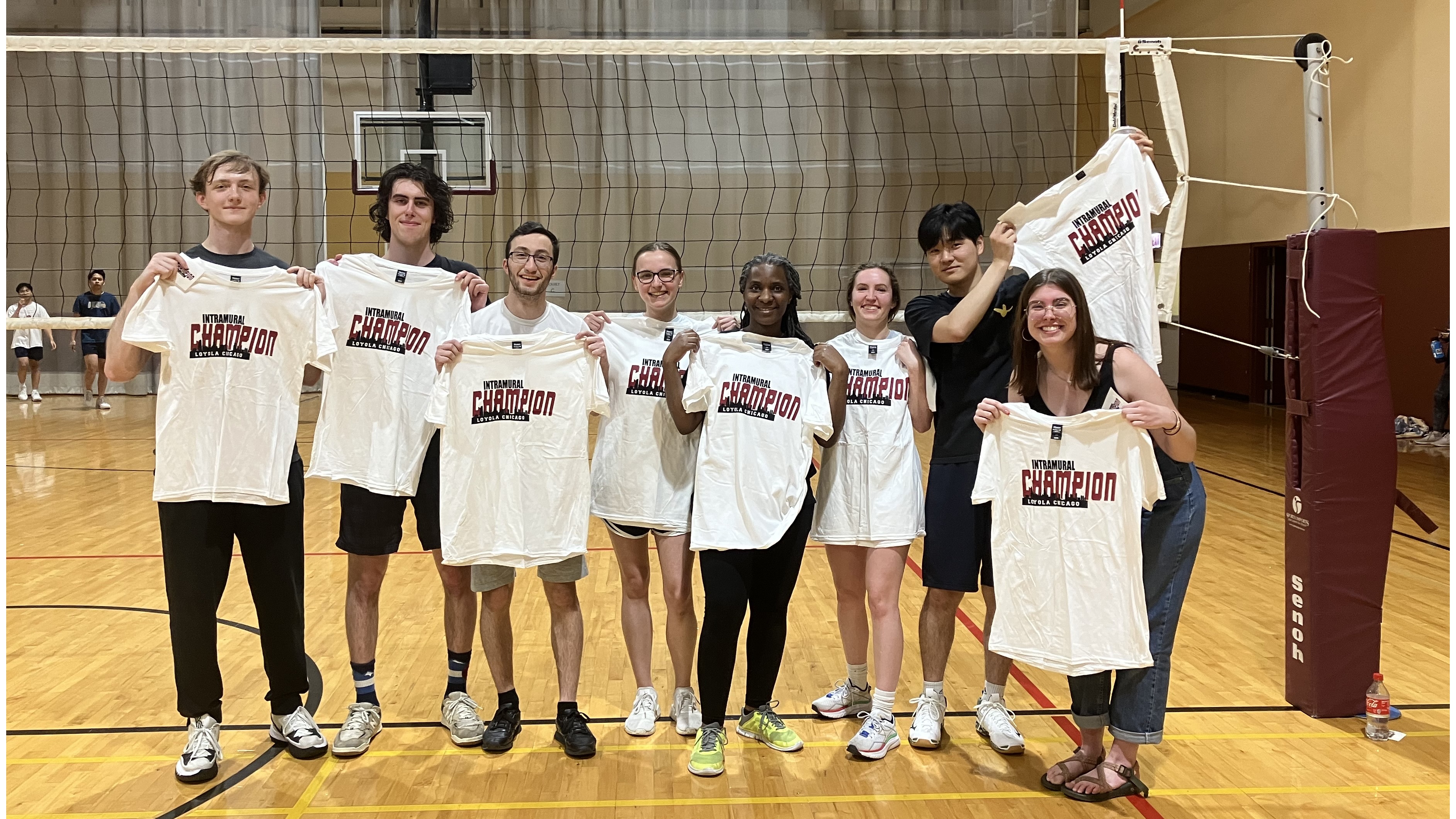 Math Students are Intramural Volleyball Champs